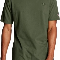 Cheapest 🌟 Champion Men's Classic Jersey 2.0 T-Shirt For Men Black 🧨