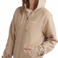 Discount 🔥 Champion 👩 Women's Powerblend Full-Zip Hoodie For 👩 Women Country Walnut 🎉 -Cheap Champion Store unnamed file 103