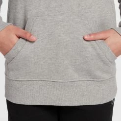 Wholesale 😀 Champion 👧 Girls' Solid Raglan Fleece Hoodie For 👧 Girls' Oxford Heather 👏 -Cheap Champion Store unnamed file 116