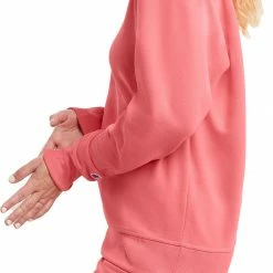 Deals 💯 Champion 👩 Women's Powerblend Fleece Oversized Crew Sweatshirt For 👩 Women Oxford Gray 😍 -Cheap Champion Store unnamed file 141