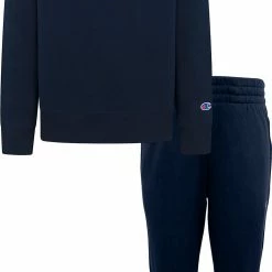 Top 10 ⭐ Champion Kids' Signature Fleece Crewneck Jogger Set For 👧 Girls' White 🔔