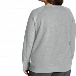 Outlet 👏 Champion 👩 Women's Plus Size Powerblend Boyfriend Logo Crew Sweatshirt For 👩 Women Black 🛒 -Cheap Champion Store unnamed file 178