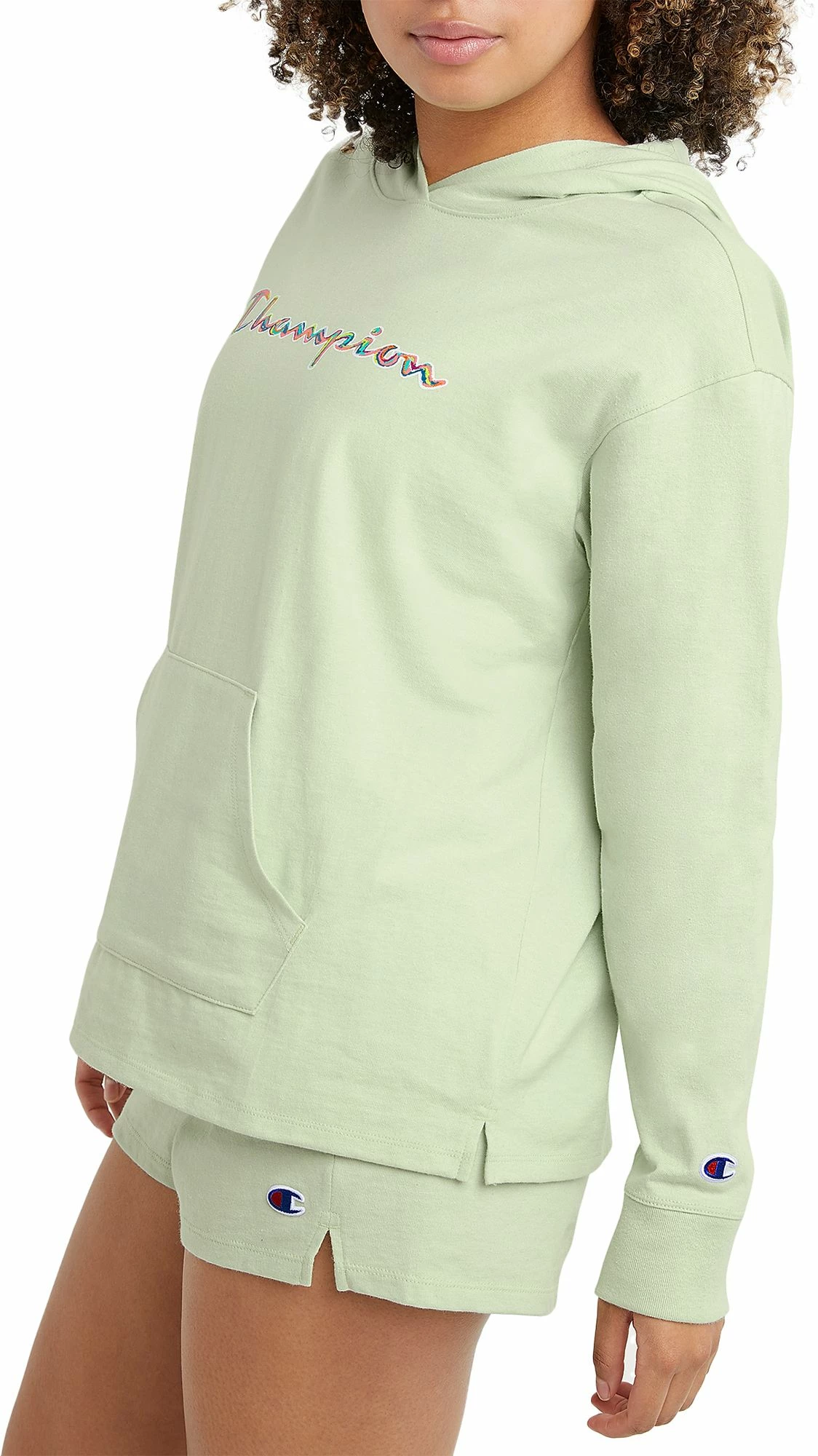 Wholesale ๐ Champion ๐ฉ Women's Middleweight Brush Stroke Script Logo T-Shirt Hoodie For ๐ฉ Women Urban Lilac ๐ 5 Wholesale ๐ Champion ๐ฉ Women's Middleweight Brush Stroke Script Logo T-Shirt Hoodie For ๐ฉ Women Urban Lilac ๐ - Image 3