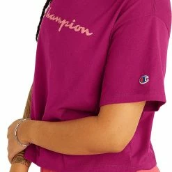 Coupon 👍 Champion 👩 Women's Cropped T-Shirt For 👩 Women Inari 🤩 -Cheap Champion Store unnamed file 206