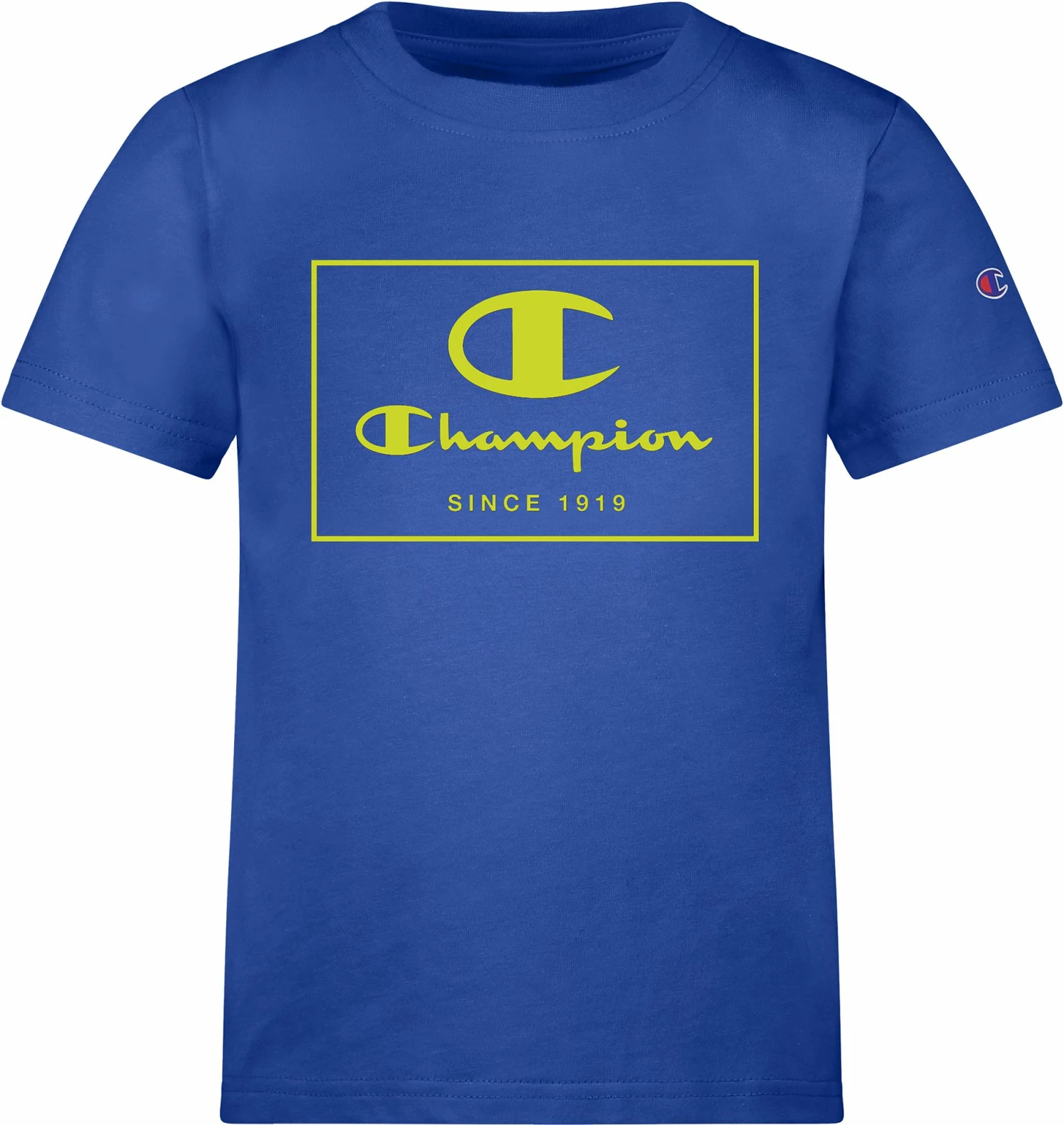 Best Sale ❤️ Champion Boys' Boxed Graphic T-Shirt For Boys' Bozetto Blue ✨ 3 Best Sale ❤️ Champion Boys' Boxed Graphic T-Shirt For Boys' Bozetto Blue ✨