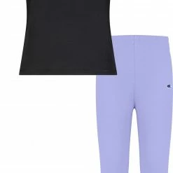 Wholesale 🎉 Champion 👧 Girls' Shadow T-Shirt And Jogger Set For 👧 Girls' White/granite Heather 🥰