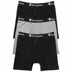 Buy 🔥 Champion Men's Boxer Briefs 3 Pack For Men Assorted 🧨 -Cheap Champion Store unnamed file 252