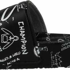 Wholesale 🤩 Champion Men's IPO Doodle Slides For Men Blue/white 😉 -Cheap Champion Store unnamed file 271