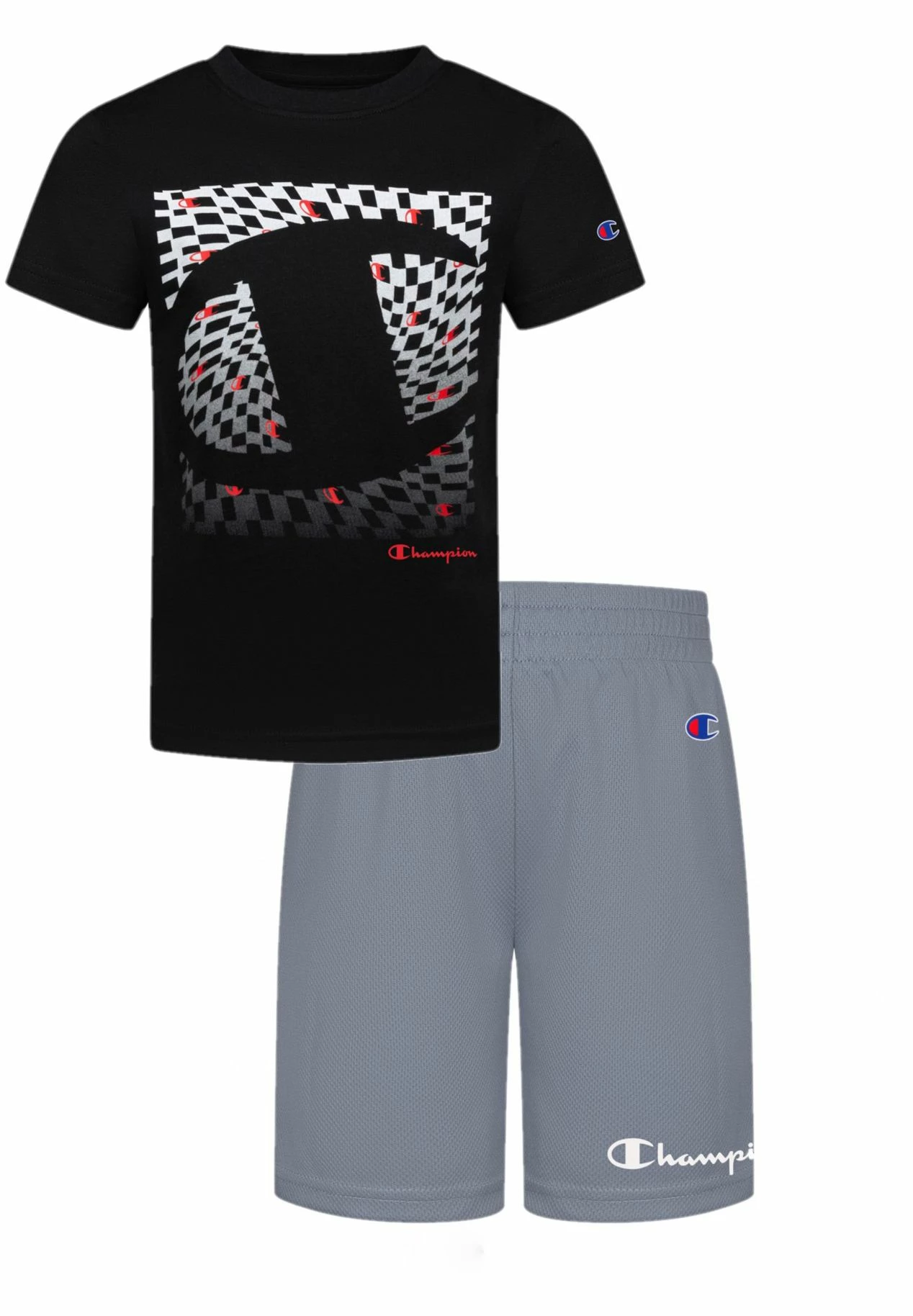 Best Sale โ๏ธ Champion Boys' Checker Fade T-Shirt For Boys' White/navy ๐ 3 Best Sale โ๏ธ Champion Boys' Checker Fade T-Shirt For Boys' White/navy ๐