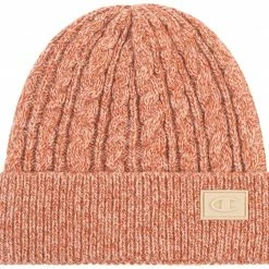 Deals 💯 Champion 👩 Women's Broadcast Cuff Beanie For 👩 Women Brown/pink 🧨