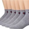 Top 10 ✨ Champion 👩 Women's Ankle 🧦 Socks 6-Pack For 👩 Women Grey Heather 🎉 -Cheap Champion Store unnamed file 327