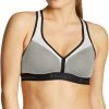 Top 10 👍 Champion 👩 Women's Curvy Sports Bra For 👩 Women Grey Heather/white/black 👍