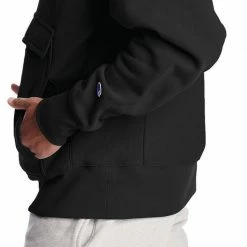Cheap 👍 Champion Men's Reverse Weave Anorak For Men Black 🎁 -Cheap Champion Store unnamed file 35