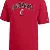 Outlet ✨ Champion Youth Cincinnati Bearcats Red T-Shirt For Boys' 🎁