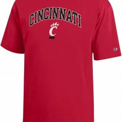 Outlet ✨ Champion Youth Cincinnati Bearcats Red T-Shirt For Boys' 🎁