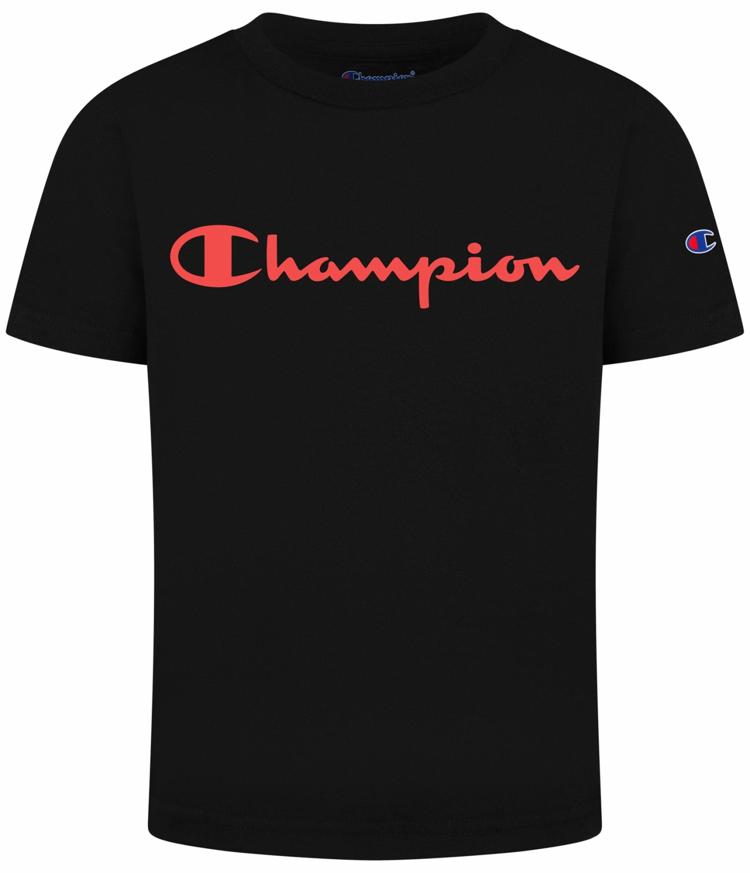 Wholesale 👍 Champion Boys' Classic Script Short Sleeve Set For Boys' Black/scarlet 🌟 4 Wholesale 👍 Champion Boys' Classic Script Short Sleeve Set For Boys' Black/scarlet 🌟 - Image 2