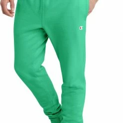 Wholesale 😉 Champion Men's Reverse Weave Joggers For Men Green Crisp 🌟