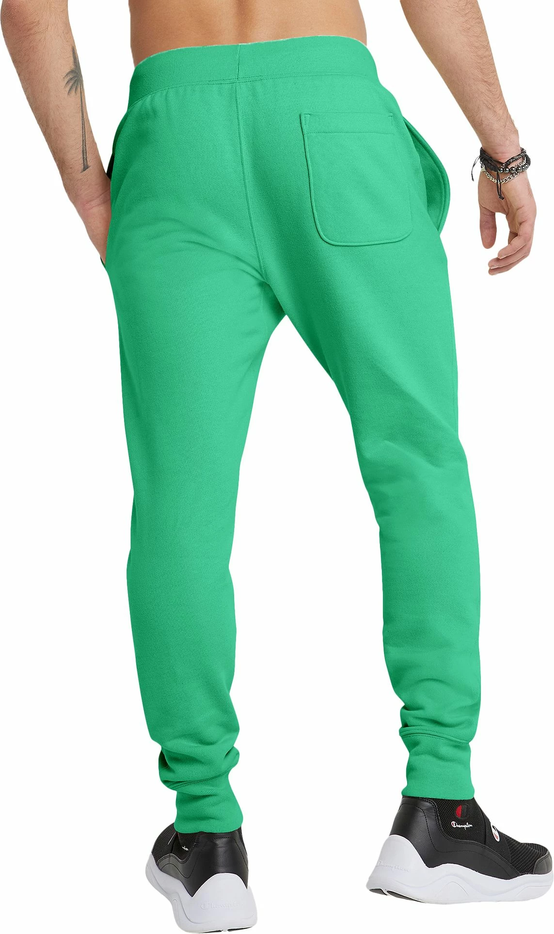 Wholesale 😉 Champion Men's Reverse Weave Joggers For Men Green Crisp 🌟 4 Wholesale 😉 Champion Men's Reverse Weave Joggers For Men Green Crisp 🌟 - Image 2