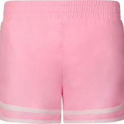 Budget 🧨 Champion Little 👧 Girls' Varsity Woven Shorts For 👧 Girls' Pink 🍬 Candy 🌟