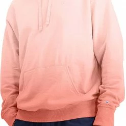 Discount 💯 Champion Men's Powerblend Ombre Hoodie For Men Red 💯