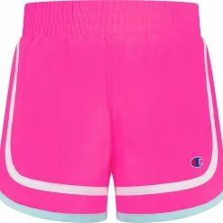 Best Pirce 🧨 Champion 👧 Girls' Wordmark T-Shirt And Shorts Set For 👧 Girls' Oxford/knockout Pink 😉 -Cheap Champion Store unnamed file 441