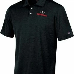 Best deal ✨ Champion Men's Georgia Bulldogs Black Promo Polo For Men ❤️