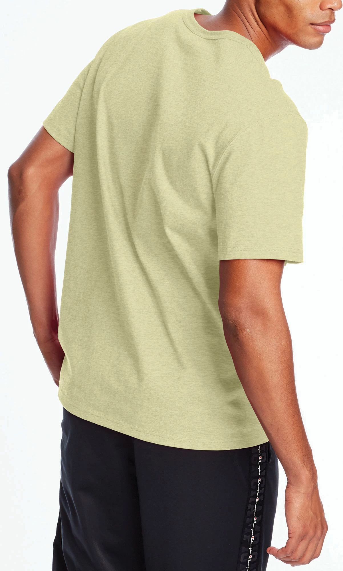 Brand new ๐ Champion Men's Heritage Reflection Logo Graphic T-Shirt For Men Lemon Glacier โ๏ธ 4 Brand new ๐ Champion Men's Heritage Reflection Logo Graphic T-Shirt For Men Lemon Glacier โ๏ธ - Image 2