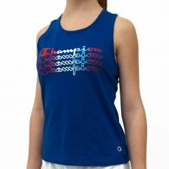 Outlet 🌟 Champion 👧 Girls' Ombre Stacked Scripted Tank Top For 👧 Girls' Surf The Web 🎉 -Cheap Champion Store unnamed file 511