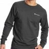 Buy 💯 Champion Men's Classic Graphic Long Sleeve 👕 Shirt For Men Black 😀