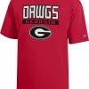 Best Sale 😉 Champion Youth Georgia Bulldogs Red Jersey T-Shirt For 👧 Girls' 💯