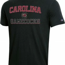 Best deal 😉 Champion Men's South Carolina Gamecocks Black Crew T-Shirt For Men 🤩