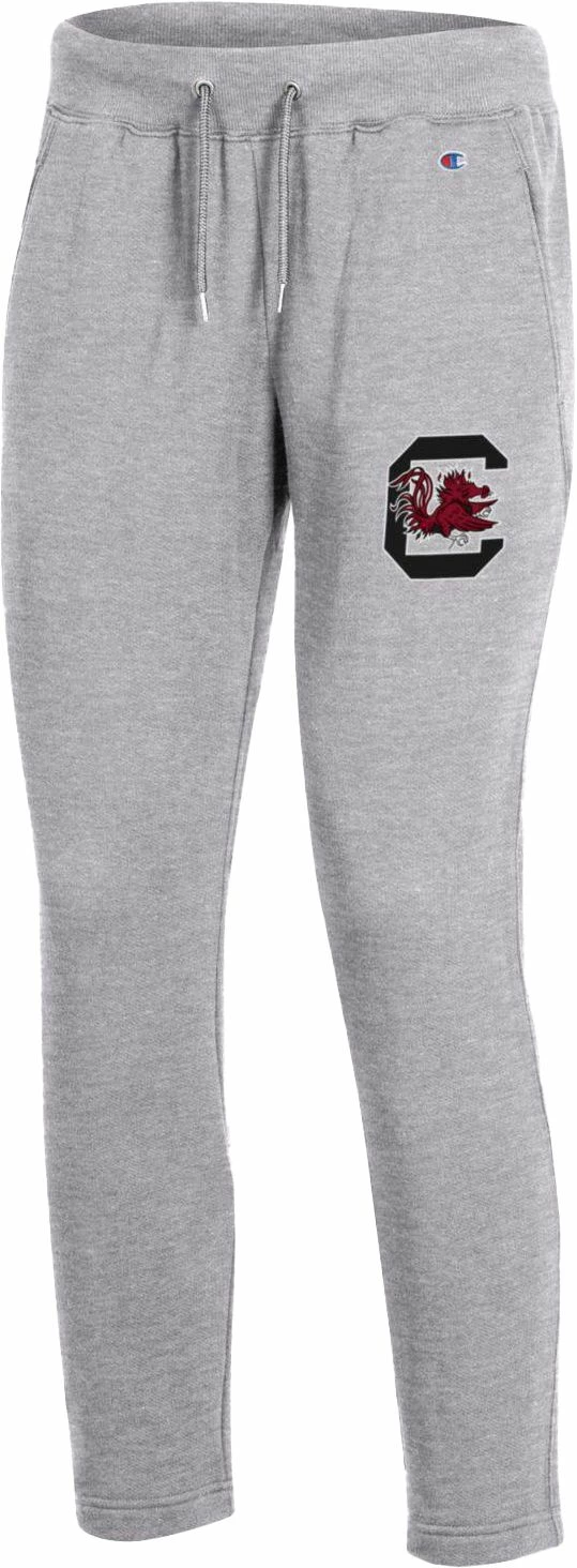 Promo ๐งจ Champion ๐ฉ Women's South Carolina Gamecocks Grey Fleece Pants For ๐ฉ Women ๐ 3 Promo ๐งจ Champion ๐ฉ Women's South Carolina Gamecocks Grey Fleece Pants For ๐ฉ Women ๐