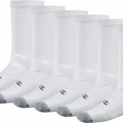 Cheap Champion Store 15 Buy ๐ Champion Men's Double Dry Performance Crew ๐งฆ Socks - 6 Pack For Men Black ๐ฅฐ