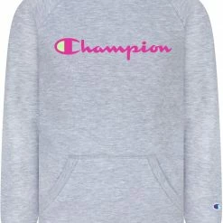 Budget 👍 Champion 👧 Girls' Solid Raglan Hoodie For 👧 Girls' Bright Lime 👍