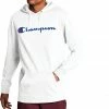 Promo 😍 Champion Men's Athletics Middleweight Hoodie For Men White 🧨
