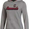 Coupon ✨ Champion 👩 Women's South Carolina Gamecocks Grey Pullover Hoodie For 👩 Women 👏