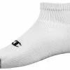 Flash Sale ⭐ Champion Men's Double Dry Performance Quarter 🧦 Socks - 6 Pack For Men Black 😀 -Cheap Champion Store unnamed file 617