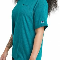 Best deal 😀 Champion 👩 Women's Powerbend Embroidered Script Logo Oversized T-Shirt For 👩 Women Urban Lilac 💯 -Cheap Champion Store unnamed file 623