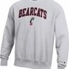 Top 10 ✨ Champion Men's Cincinnati Bearcats Grey Reverse Weave Crew Sweatshirt For Men ⭐