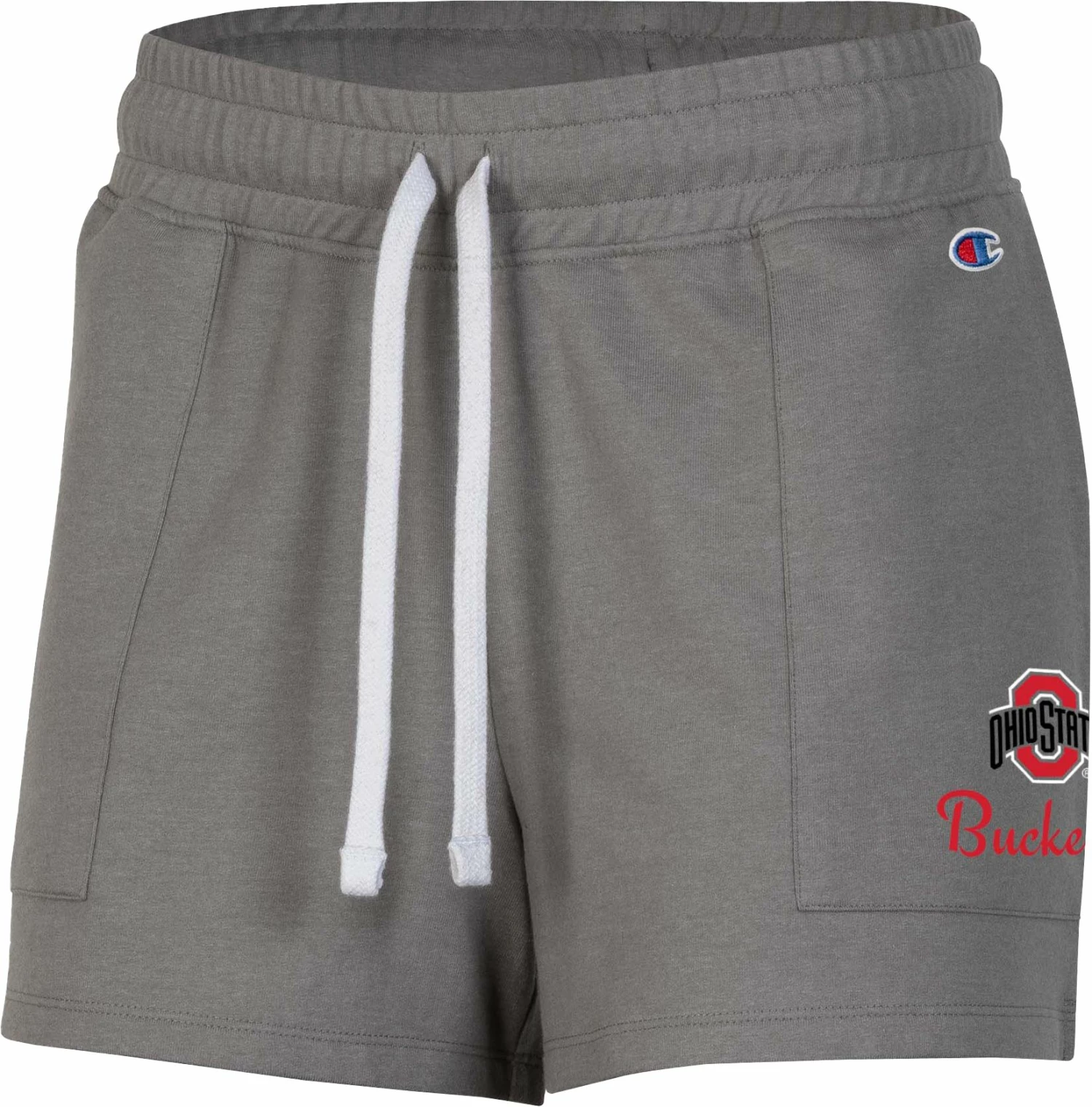Buy ๐ Champion ๐ฉ Women's Ohio State Buckeyes Gray French Terry Shorts For ๐ฉ Women ๐ 3 Buy ๐ Champion ๐ฉ Women's Ohio State Buckeyes Gray French Terry Shorts For ๐ฉ Women ๐