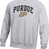 Wholesale 👏 Champion Men's Purdue Boilermakers Grey Reverse Weave Crew Sweatshirt For Men 🥰 -Cheap Champion Store unnamed file 629
