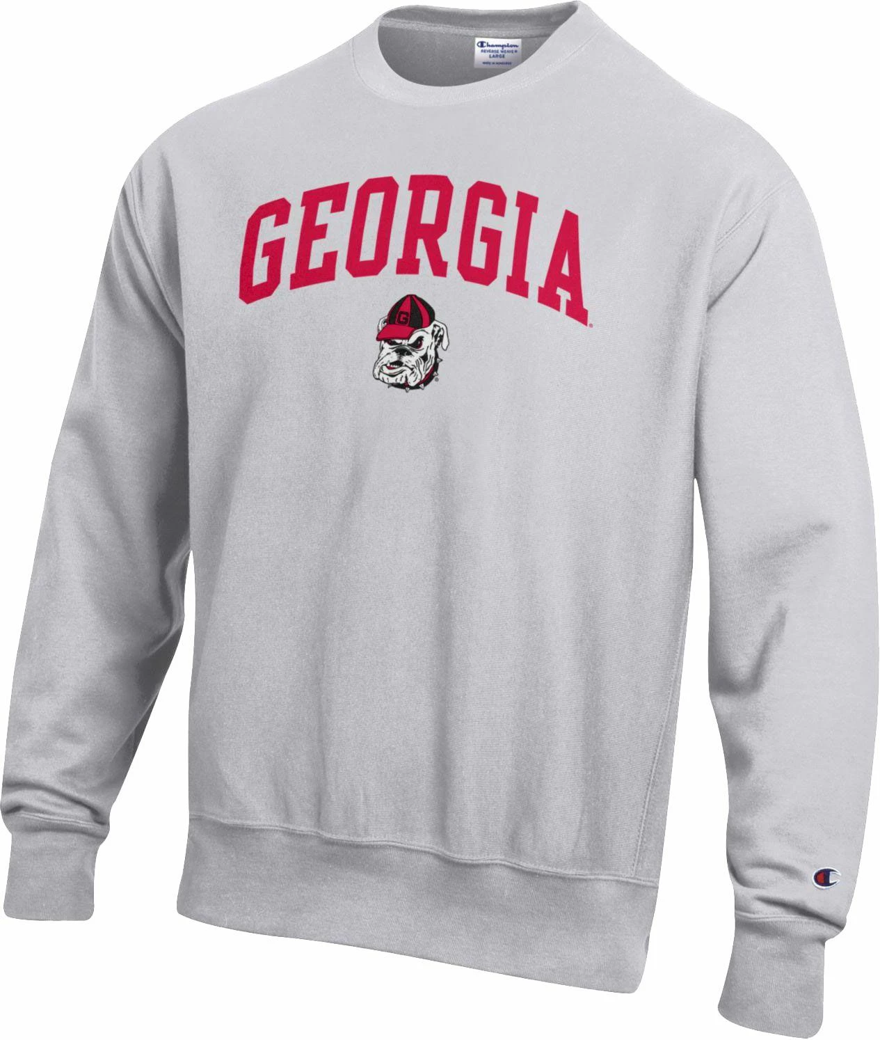 Cheap ๐ฅ Champion Men's Georgia Bulldogs Grey Reverse Weave Crew Sweatshirt For Men โ 3 Cheap ๐ฅ Champion Men's Georgia Bulldogs Grey Reverse Weave Crew Sweatshirt For Men โ