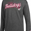 Budget 🌟 Champion Men's Georgia Bulldogs Grey Jersey Long Sleeve T-Shirt For Men 😉 -Cheap Champion Store unnamed file 637