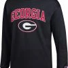 Best reviews of 🌟 Champion Men's Georgia Bulldogs Black Logo Long Sleeve T-Shirt For Men 😍