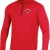 Brand new 🎉 Champion Men's Georgia Bulldogs Red Quarter-Zip Pullover 👚 Shirt For Men ⭐ -Cheap Champion Store unnamed file 665