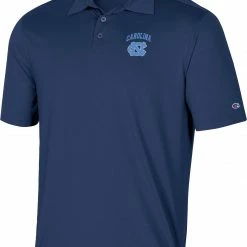 Discount 😍 Champion Men's North Carolina Tar 👠 Heels Navy Performance Polo For Men 😍