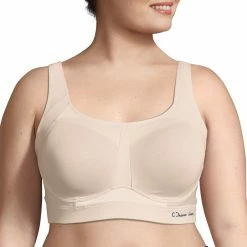 Hot Sale 👍 Champion 👩 Women's Plus Size Motion Control Underwire Sports Bra For 👩 Women Nude 🎁