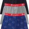 New 🧨 Champion Men's Everyday Comfort Cotton Stretch Boxers – 3 Pack For Men Black/blue/grey 🎁 -Cheap Champion Store unnamed file 686