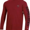 Budget 🎉 Champion Men's South Carolina Gamecocks Garnet Long Sleeve Crew T-Shirt For Men 🧨