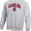 Coupon 💯 Champion Men's South Carolina Gamecocks Grey Reverse Weave Crew Sweatshirt For Men ❤️ -Cheap Champion Store unnamed file 703